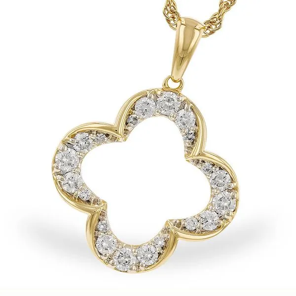 Yellow Gold Diamond Necklace Meigs Jewelry Tahlequah, OK