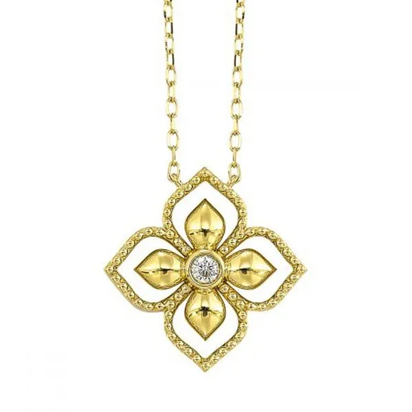 Four-Point Floral Necklace Meigs Jewelry Tahlequah, OK