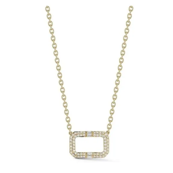 Yellow Gold Diamond Necklace Meigs Jewelry Tahlequah, OK