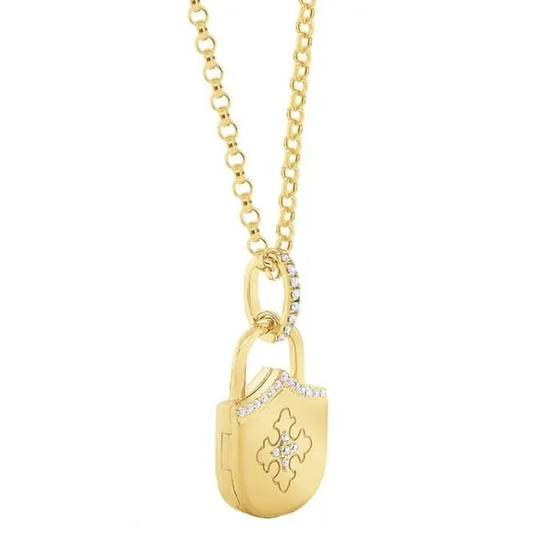Yellow Gold Maltese Cross Locket Meigs Jewelry Tahlequah, OK