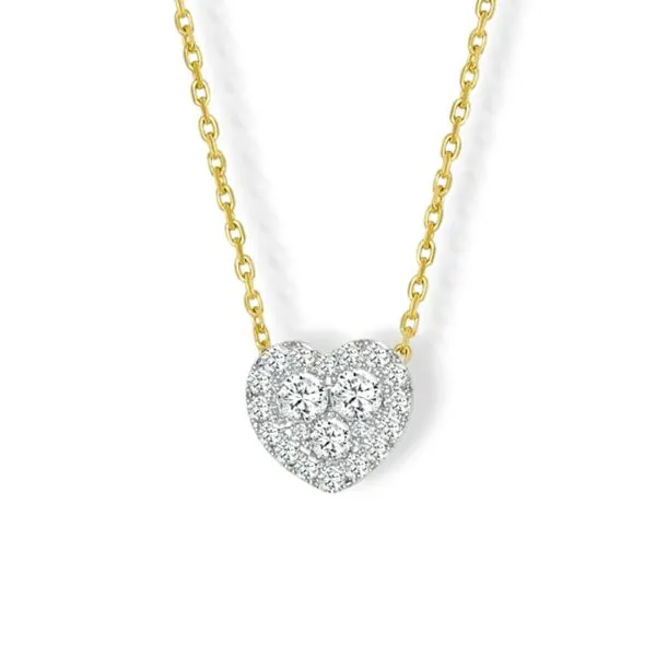 Frederic Sage Diamond Heart Necklace Meigs Jewelry Tahlequah, OK