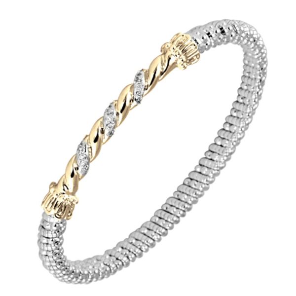 Vahan 3mm Twisted Diamond Bar Bracelet Meigs Jewelry Tahlequah, OK