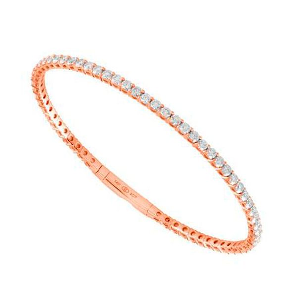 Flexi Diamond Tennis Style Bangle Bracelet Meigs Jewelry Tahlequah, OK