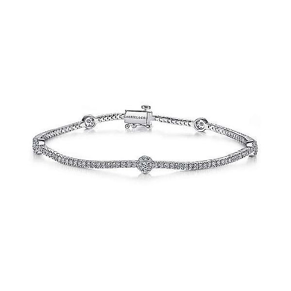 1.26CTW Diamond Multi Shape Tennis Bracelet Meigs Jewelry Tahlequah, OK