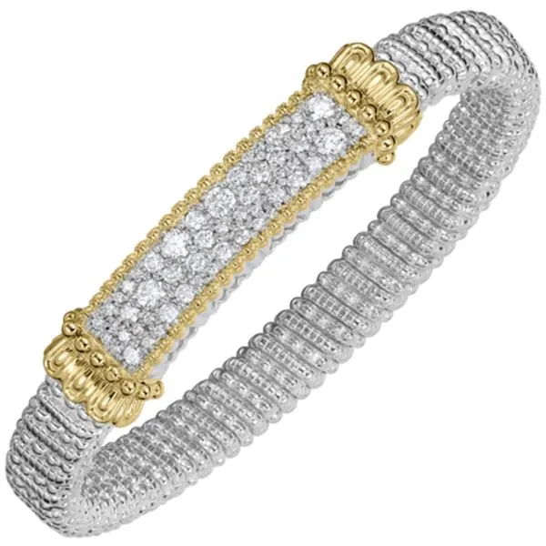 Vahan 8mm Pave Diamond Bar Bracelet Meigs Jewelry Tahlequah, OK