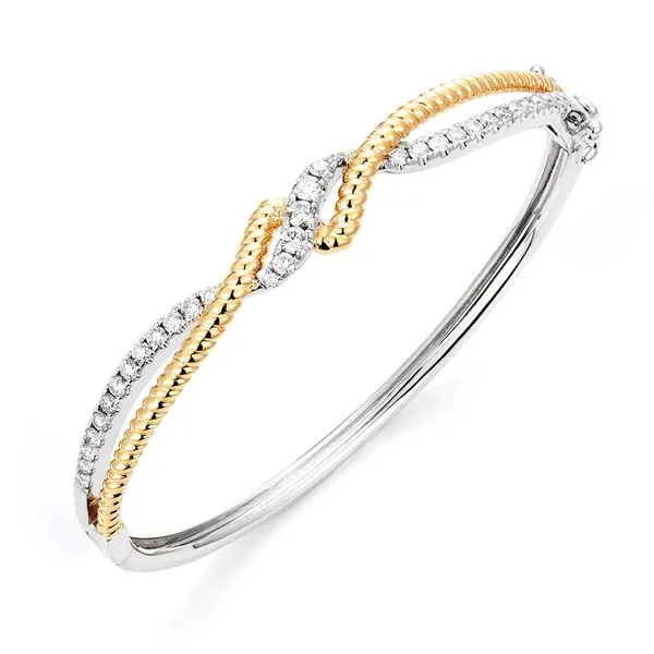 Two Tone Diamond Bangle Meigs Jewelry Tahlequah, OK