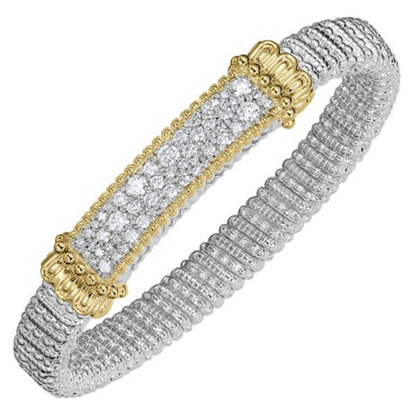 Vahan 8mm Pave Diamond Bar Bracelet Meigs Jewelry Tahlequah, OK