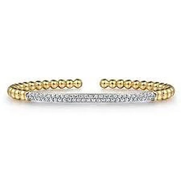 Gabriel & Co. Pave Diamond Bar Bracelet Meigs Jewelry Tahlequah, OK