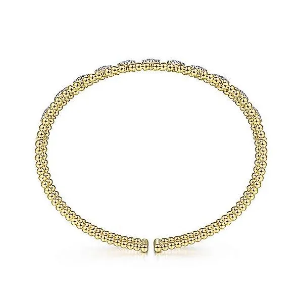 Gabriel & Co. Two Tone Diamond Bracelet Image 2 Meigs Jewelry Tahlequah, OK