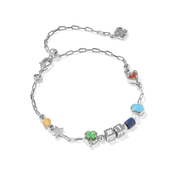RHOD MULTI MIX LACEY DELICATE CHAIN BRACELET Meigs Jewelry Tahlequah, OK