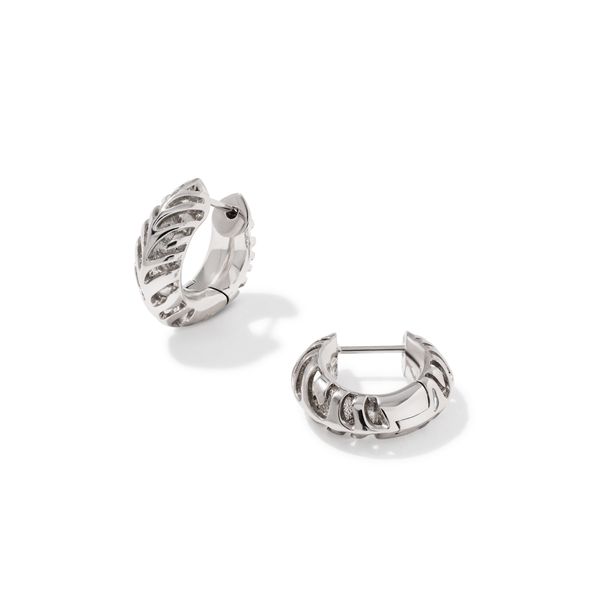 RHOD TIGER STRIPE MIKKI HUGGIE EARRINGS Meigs Jewelry Tahlequah, OK
