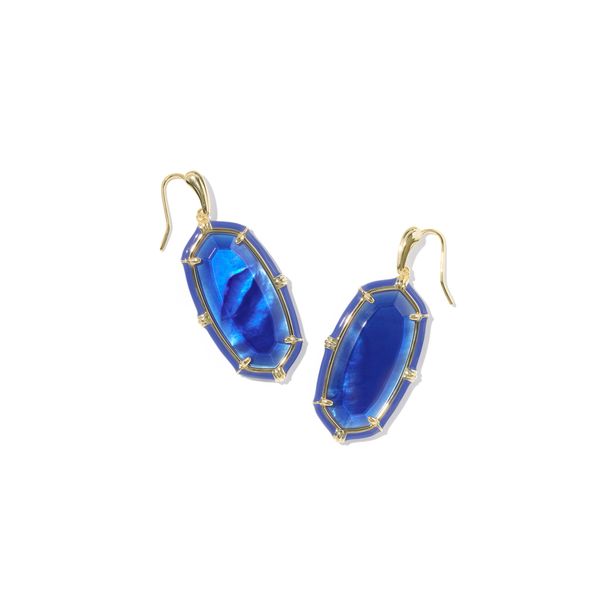 YGP COBALT ILLUSION ENAMEL ELLE DROP EARRINGS Meigs Jewelry Tahlequah, OK
