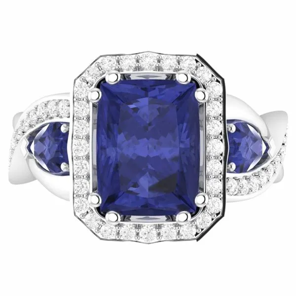 Tanzanite Exclusive Custom Ring Meigs Jewelry Tahlequah, OK