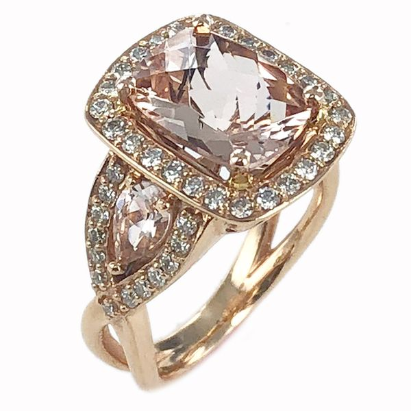 Moganite & Diamond Custom Ring Image 2 Meigs Jewelry Tahlequah, OK