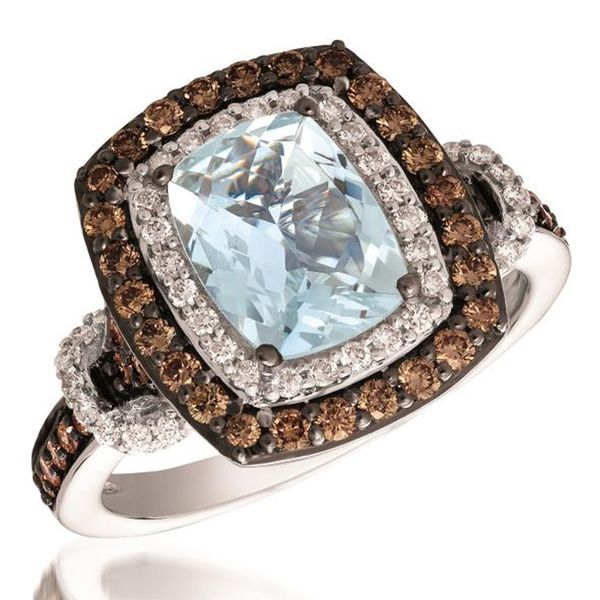 Le Vian Aqua and Diamond Fashion Ring Meigs Jewelry Tahlequah, OK