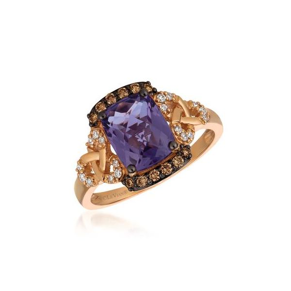 Le Vian Amethyst & Chocolate Diamond Ring Meigs Jewelry Tahlequah, OK