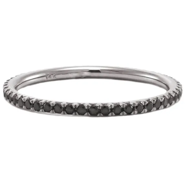 Black Diamond Eternity Band Meigs Jewelry Tahlequah, OK
