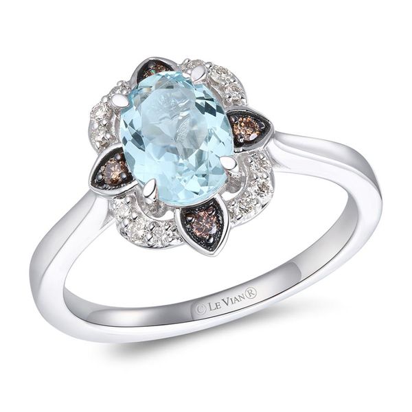 Le Vian Aqua & Diamond Ring Meigs Jewelry Tahlequah, OK
