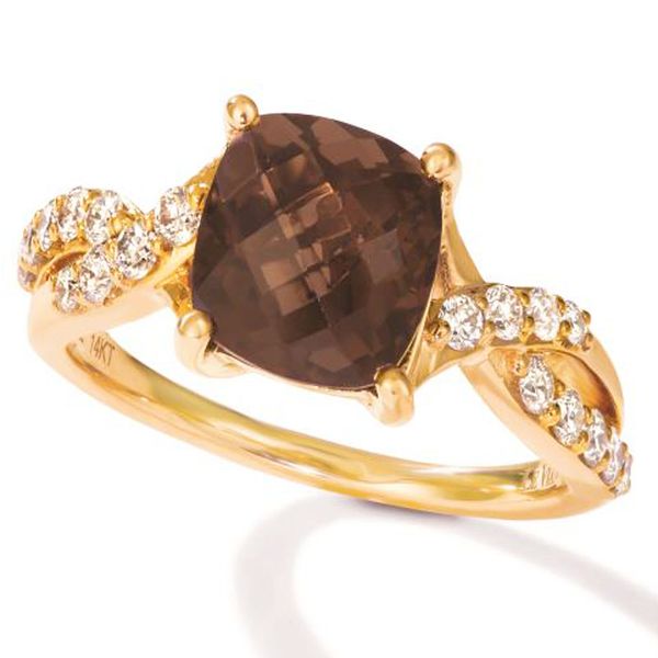 Le Vian Smokey Quartz & Diamond Ring Meigs Jewelry Tahlequah, OK