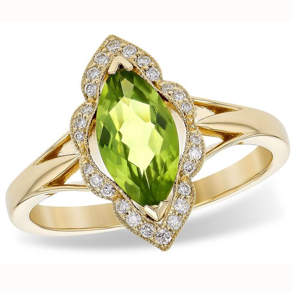 Peridot & Diamond Ring Meigs Jewelry Tahlequah, OK