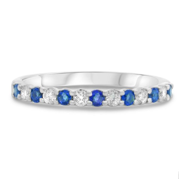 Sapphire & Diamond Band Meigs Jewelry Tahlequah, OK