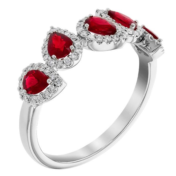 Ruby & Diamond Ring Image 2 Meigs Jewelry Tahlequah, OK