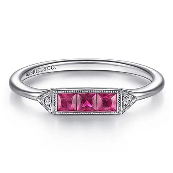 Gabriel & Co. Ruby Ring Meigs Jewelry Tahlequah, OK
