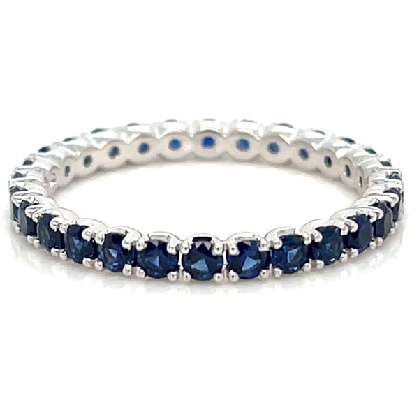 Sapphire Eternity Band Meigs Jewelry Tahlequah, OK