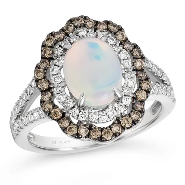 Le Vian Neopolitian Opal & Diamond Ring Meigs Jewelry Tahlequah, OK