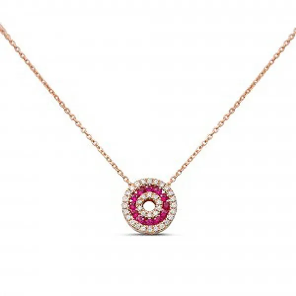 Ruby & Diamond Necklace Meigs Jewelry Tahlequah, OK