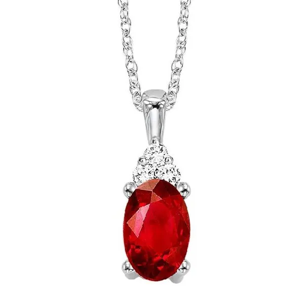 10KW .50CT Garnet Necklace Meigs Jewelry Tahlequah, OK