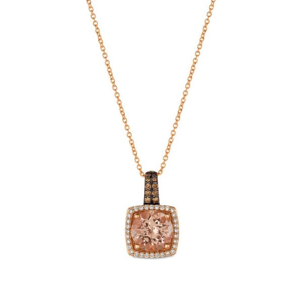 Le Vian Morganite & Diamond Necklace Meigs Jewelry Tahlequah, OK
