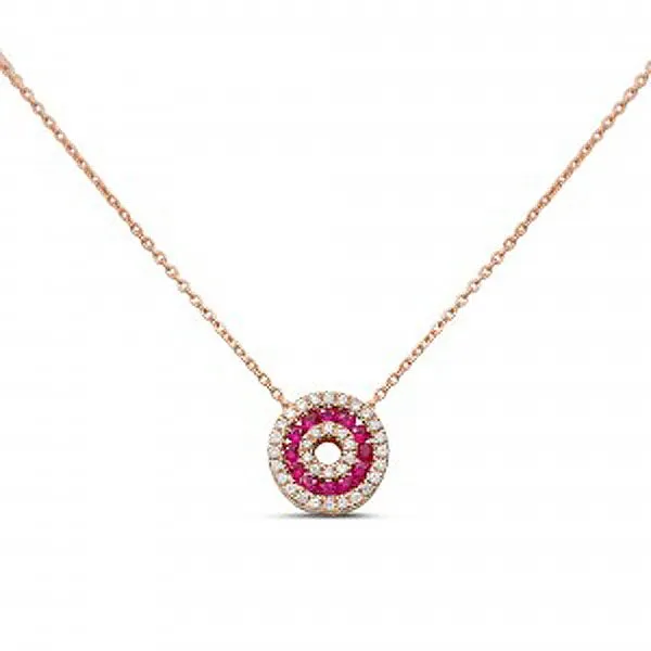 Ruby & Diamond Necklace Meigs Jewelry Tahlequah, OK