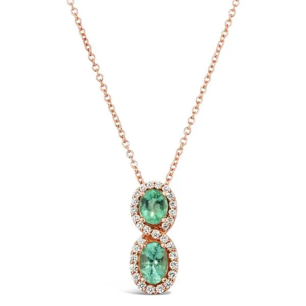 Le Vian Emerald & Diamond Necklace Meigs Jewelry Tahlequah, OK