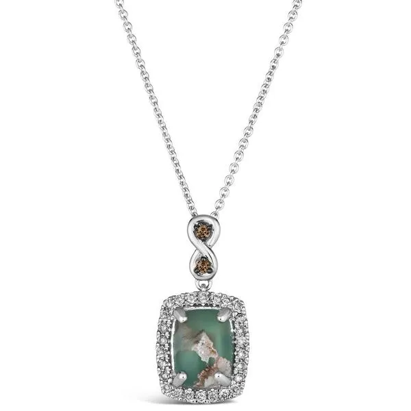 Le Vian Aquaprase & Diamond Necklace Meigs Jewelry Tahlequah, OK