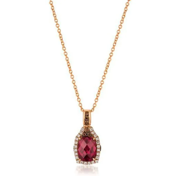 Le Vian Rhodolite & Diamond Necklace Meigs Jewelry Tahlequah, OK