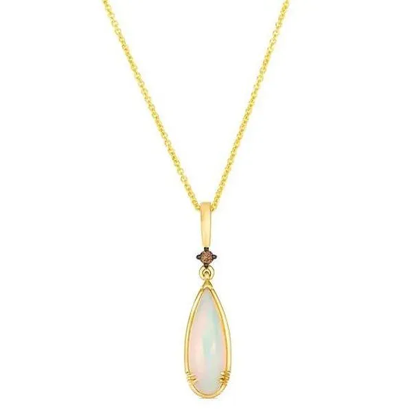Le Vian Chocolatier Pendant with Neopolitan Opal and Chocolate Diamonds Meigs Jewelry Tahlequah, OK