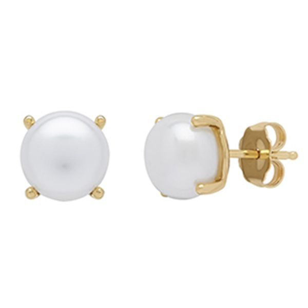 Pearl Prong Set Studs Meigs Jewelry Tahlequah, OK