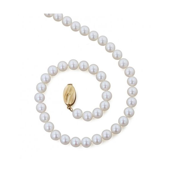 Yellow Gold Pearl Strand Meigs Jewelry Tahlequah, OK