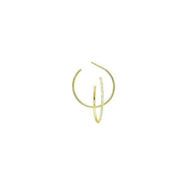 Yellow Gold Hoop Earrings Meigs Jewelry Tahlequah, OK