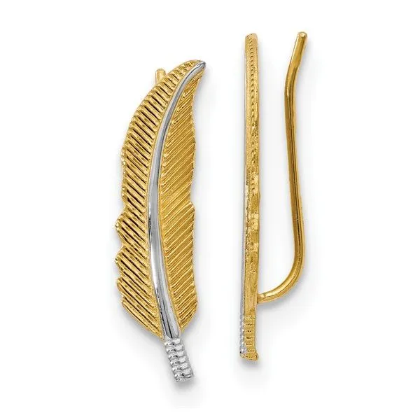 Feather ear climber on sale