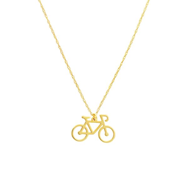 14KY Bicycle Adjustable Necklace Meigs Jewelry Tahlequah, OK