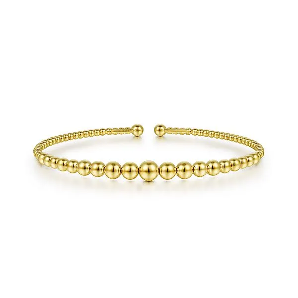 Gabriel & Co. Yellow Gold Bujukan Bracelet Meigs Jewelry Tahlequah, OK