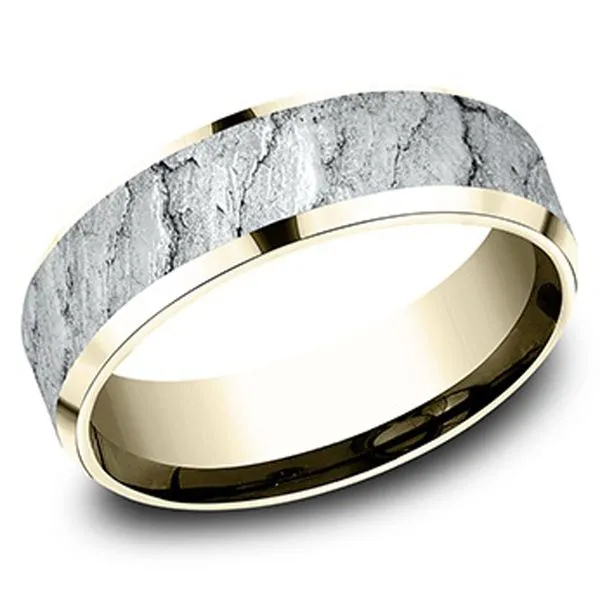 Benchmark 14 Karat Lava Rock Band Meigs Jewelry Tahlequah, OK
