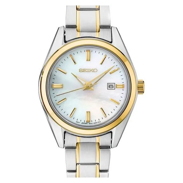 Seiko Two Toned Mother of Pearl Watch Meigs Jewelry Tahlequah, OK