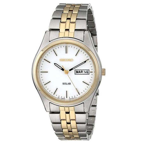 Men's Two Tone Seiko Watch Meigs Jewelry Tahlequah, OK