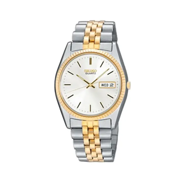 Seiko Seiko Two Tone Mens Watch 001 505 02173 Meigs Jewelry Tahlequah OK