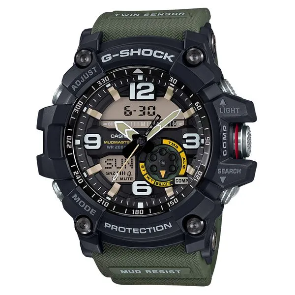 G-Shock Green & Black Mud Resist Watch Meigs Jewelry Tahlequah, OK