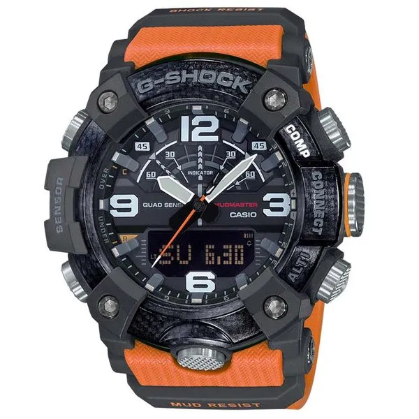G-Shock Black & Orange Mudmaster Watch Meigs Jewelry Tahlequah, OK