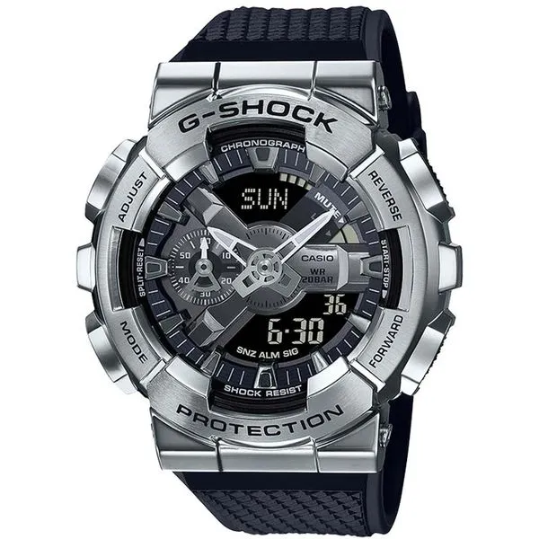 G-Shock Black & Silver Watch Meigs Jewelry Tahlequah, OK